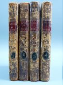 THE POETICAL WORKS OF DR JONATH SWIFT, Dean of St Patrick's, Dublin, 1787, four volumes leather