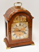 A FINE QUALITY REPRODUCTION BRACKET CLOCK by Sinclair Harding, eight bell chiming with triple