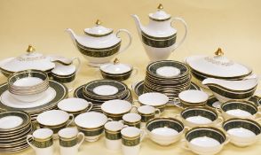 APPROX 65 PIECE ROYAL DOULTON 'VANBOROUGH' DINNER-SET