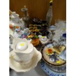 A large quantity of mixed pottery and china etc