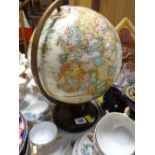 An American made table globe by Replogle Globes