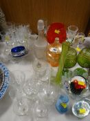 A quantity of mixed glassware