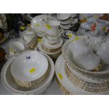 A large quantity of Royal Albert Vald'or tableware