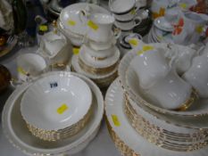 A large quantity of Royal Albert Vald'or tableware