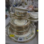 A quantity of Aynsley Henley tea ware