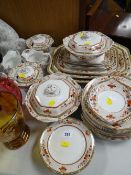 A large quantity of vintage Staffordshire premier dinnerware