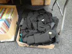 A parcel of vintage black coloured ladies clothing