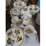 A quantity of mainly modern Portmeirion Pomona tableware, many items dishwasher proof