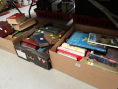 Quantity of mixed vintage books including musical, Welsh & English volume of Wild Wales by Borrow