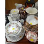 A parcel of mixed pottery and china