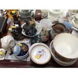 Quantity of mixed china including Coalport, Portmeirion, Wedgwood and Denby