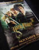 Four Harry Potter and the Chamber of Secrets original cinema posters, all rolled, all excellent