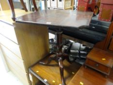 A good antique tripod table (damaged foot)