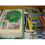 A parcel of vintage football programmes mainly relating to Wembley Stadium and others together