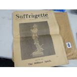 A copy of 'The Suffragette' newspaper dated Friday, April 24th 1914