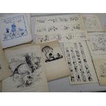 Original 1930s / 40s illustrations for children's comics & books