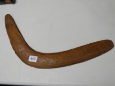 Vintage boomerang