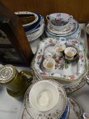 A large mixed collection of mainly Spode pottery & dinnerware