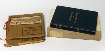 ABERYSTWYTH AND CARDIGANSHIRE RELATED BOOKS being a selection of volumes including George Eyre Evans