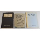R. S. THOMAS' VERY RARE FIRST THREE BOOKS being 'The Stones of the Field' Druid Press Carmarthen,