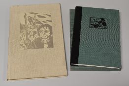 SIR KYFFIN WILLIAMS RA limited edition (1/350) Gregynog Press - 'Pryderi', dated 1998 - designed