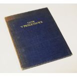 DAVID JONES limited edition (1/250) Gregynog Press volume of 'Llyfr y Pregeth-wr', dated 1927, David