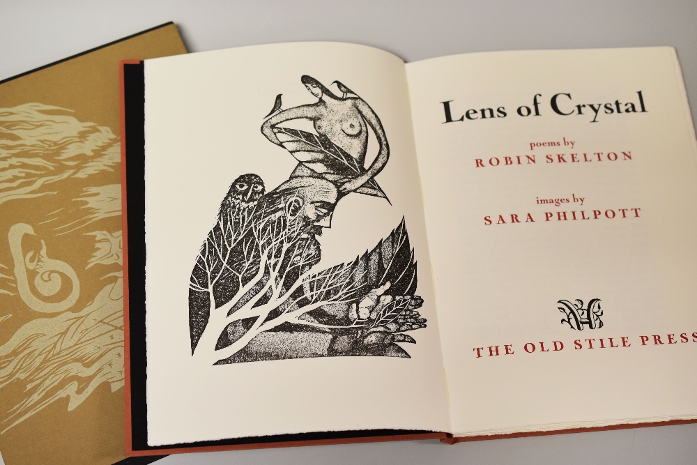 THREE FINE SIGNED LIMITED BOOKS from The Old Style Press Llandogo including 'Lens of Crystal' by - Image 3 of 4