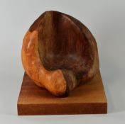 GWENDOLINE DAVIES small wood carving, 20cms high