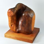GWENDOLINE DAVIES large wood carving, 29cms high