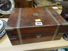 A nineteenth century presentation writing box