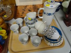 An Alfred Meakin part coffee set & sundry teaware