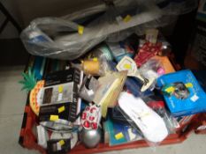 A large quantity of household items
