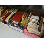 A quantity of mixed books including volume of 'The Ideal Cookery Book' & hardback classic novels