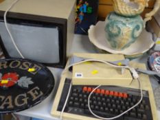 A 1980s BBC micro computer & monitor