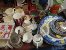 A quantity of mixed pottery & china etc