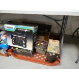 A parcel of small electricals, stereo equipment etc