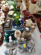 Quantity of mixed pottery & glassware