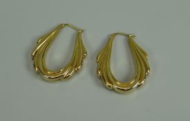 PAIR OF 9ct GOLD EARRINGS