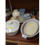 Quantity of mixed pottery including Wedgwood Jasperware and Masons