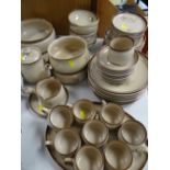 Quantity of Denby memories & image stoneware breakfastware