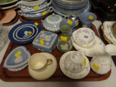 Quantity of Wedgwood Jasperware and English tableware