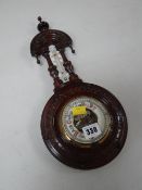 Antique teardrop barometer
