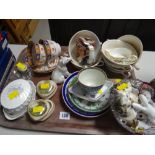 Parcel of mixed china including china animals and teaware etc