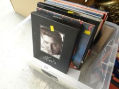 Quantity of Elvis Presley vinyl and other records