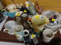 Parcel of mixed pottery etc
