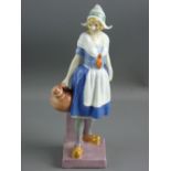 A RARE ROYAL DOULTON CHINA FIGURINE 'Gretchen' HN1397 (1 cm chip to bonnet)