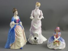 THREE BOXED ROYAL DOULTON FIGURINES - 'Lucy' HN3858, 'Peggy Davies Collection, Valerie' HN3904