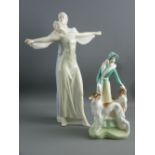 TWO ROYAL DOULTON FIGURINES - 'Reflections, Tango' HN3075 and 'Daisy' HN3802