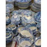 A LARGE & IMPRESSIVE PARCEL OF SPODE ITALIAN TEA, COFFEE & DINNERWARE, approximately ninety pieces