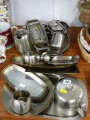 Quantity of stainless steel domestic ware